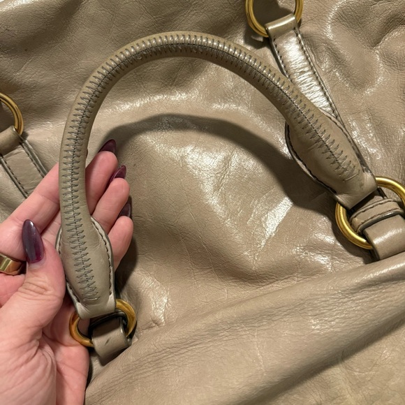 MIU MIU VITELLO SHINE BOW BAG - Picture 11 of 16